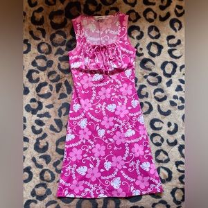 VINTAGE 90S PINK DRESS